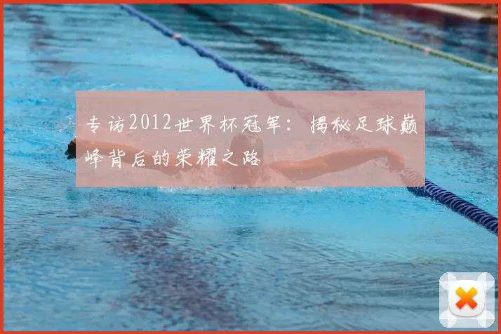 专访2012世界杯冠军：揭秘足球巅峰背后的荣耀之路