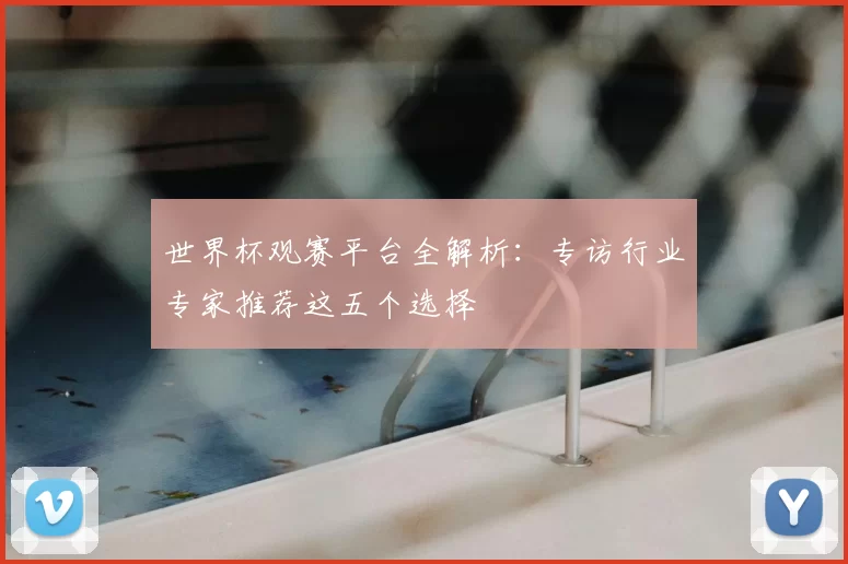 世界杯观赛平台全解析:专访行业专家推荐这五个选择