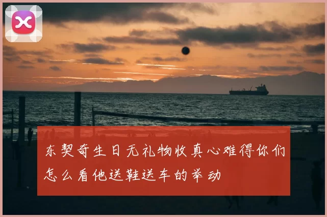 东契奇生日无礼物收真心难得你们怎么看他送鞋送车的举动